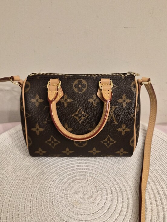 Louis Vuitton Handbags - Louis Vuitton Nano Speedy Monogram Crossbody